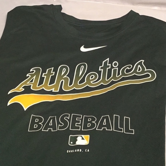 Nike ATHLETICS BASEBALL DRI- FIT PERFORMANCE SHIRT SIZE XXL - Picture 2 of 5